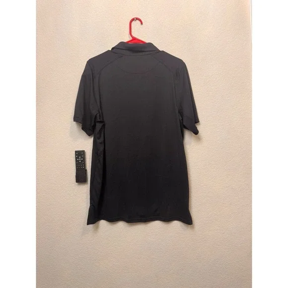 5.11 Tactical Polo Shirt Mens Medium Black Short Sleeve Performance Workwear - Picture 2 of 4